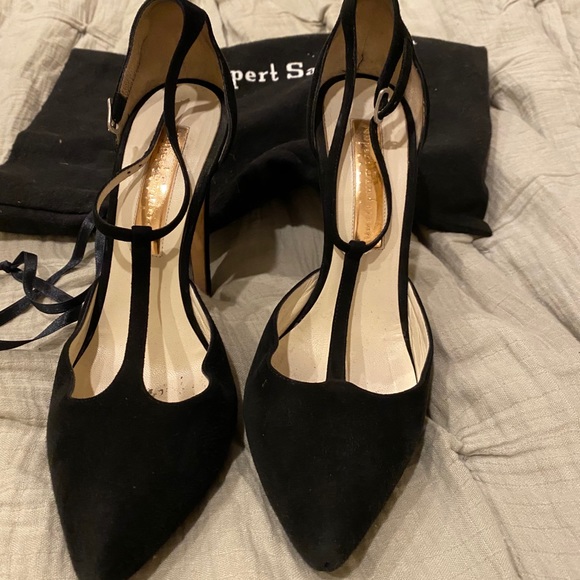 Rupert Sanderson Suede Mary Jane Platform heels 40 - Picture 2 of 7